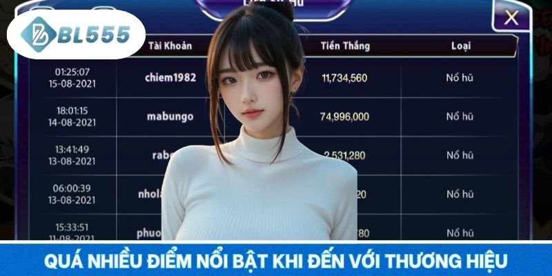 Quá nhiều điểm nổi bật khi đến với thương hiệu